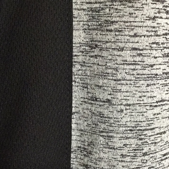 Made for Life Petite Full Length Zipper Heather Gray and Black Active Jacket - Picture 8 of 11